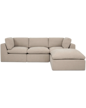 Caity Modular Sectional, Pebble