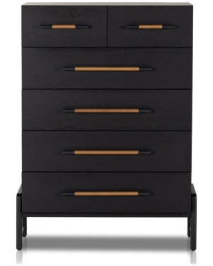 Rosedale Tall Dresser - Ebony Oak Veneer