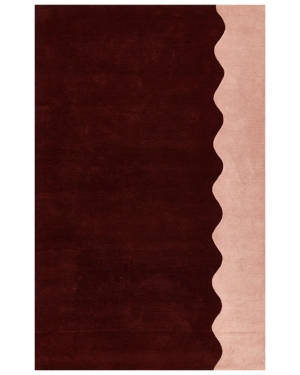 Rouge Horizon Rug - Burgundy - 5' x 8'