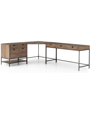 Auburn Poplar Modular Desk
