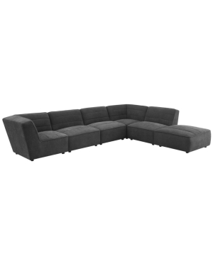 Koa 4 Piece Sectional, Black