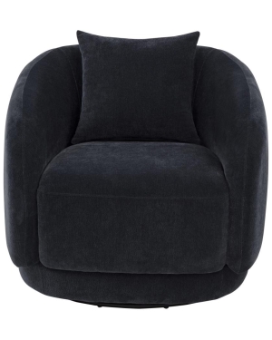 Scott Navy Swivel Chair