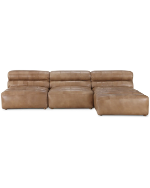Ramsey Modular Leather Sectional