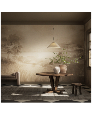 Harmonic Hills Mural by Aileen Fitzgerald Wallpaper