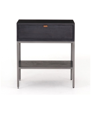 Black Wash Poplar Nightstand