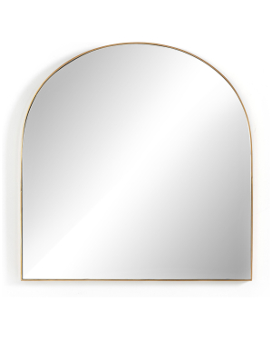Georgina Wide Mirror - Polished Brass
